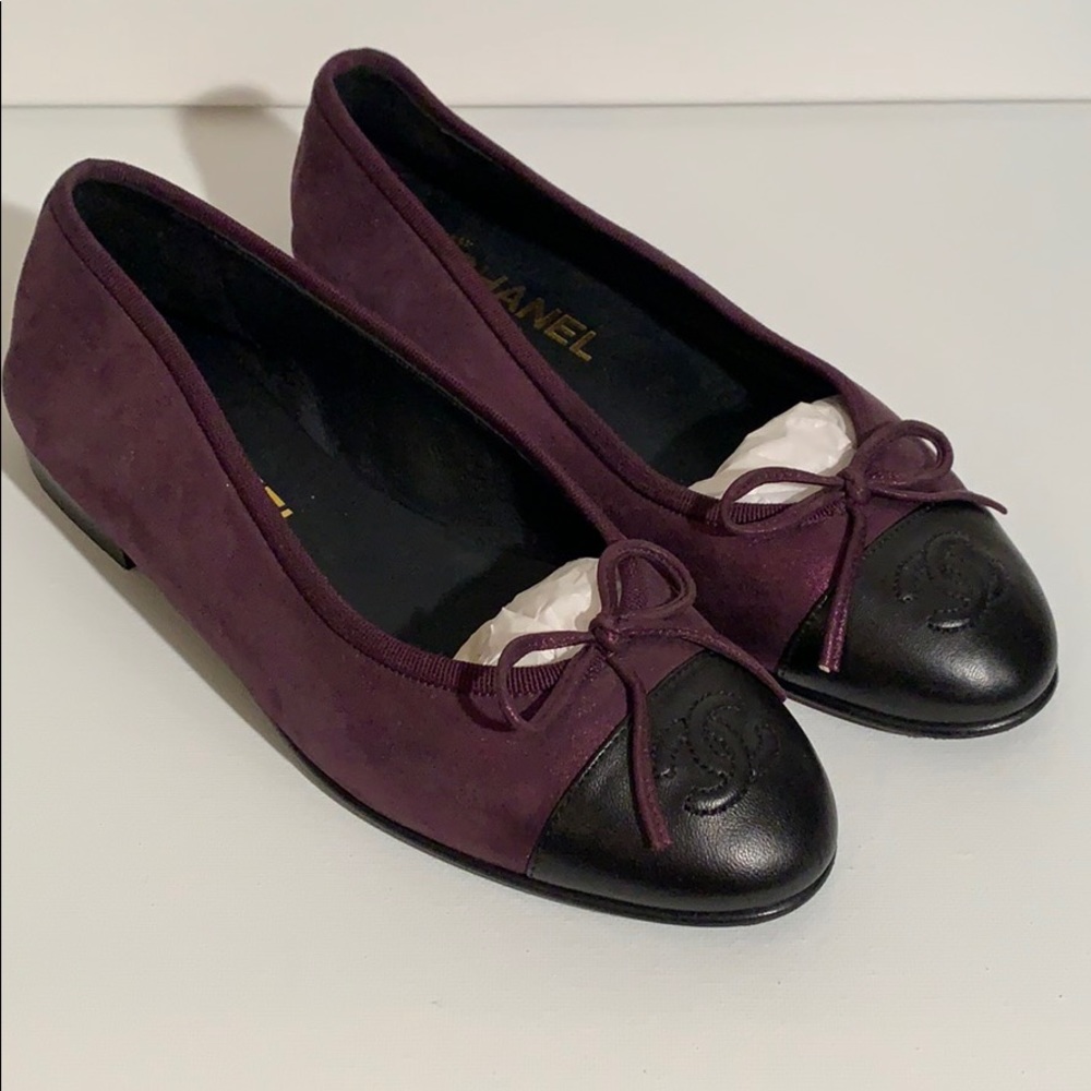 CHANEL Cap Toe Ballerina Flats ⭐️